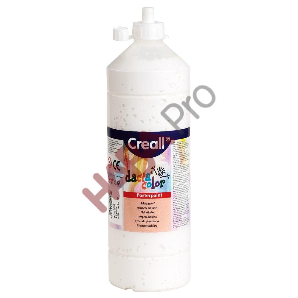 dacta color – Farby plakatowe na bazie wody, zestaw 8 x 1.000 ml