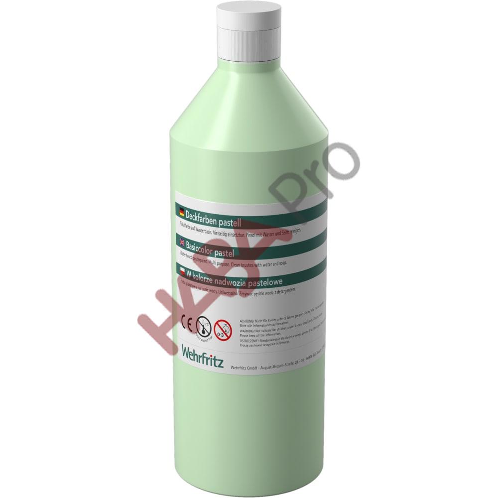 159784_Wehrfritz_Deckfarbe_F_06.psd Farby kryjące Wehrfritz „Pastelowe kolory”, 6 x 500 ml
