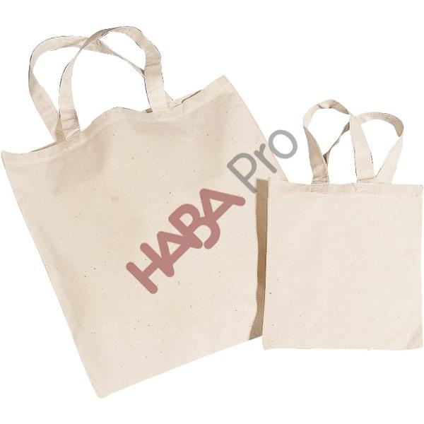 Torby bawełniane w kolorze naturalnym 25 x 30 cm, 5 sztuk