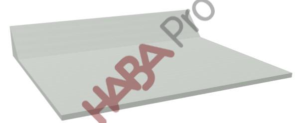Materac do przewijania z 1klinem do przewijaków, szerokość 86 cm