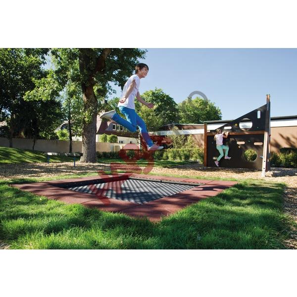 Trampolina ziemna dla dzieci XL , odporna na wandalizm