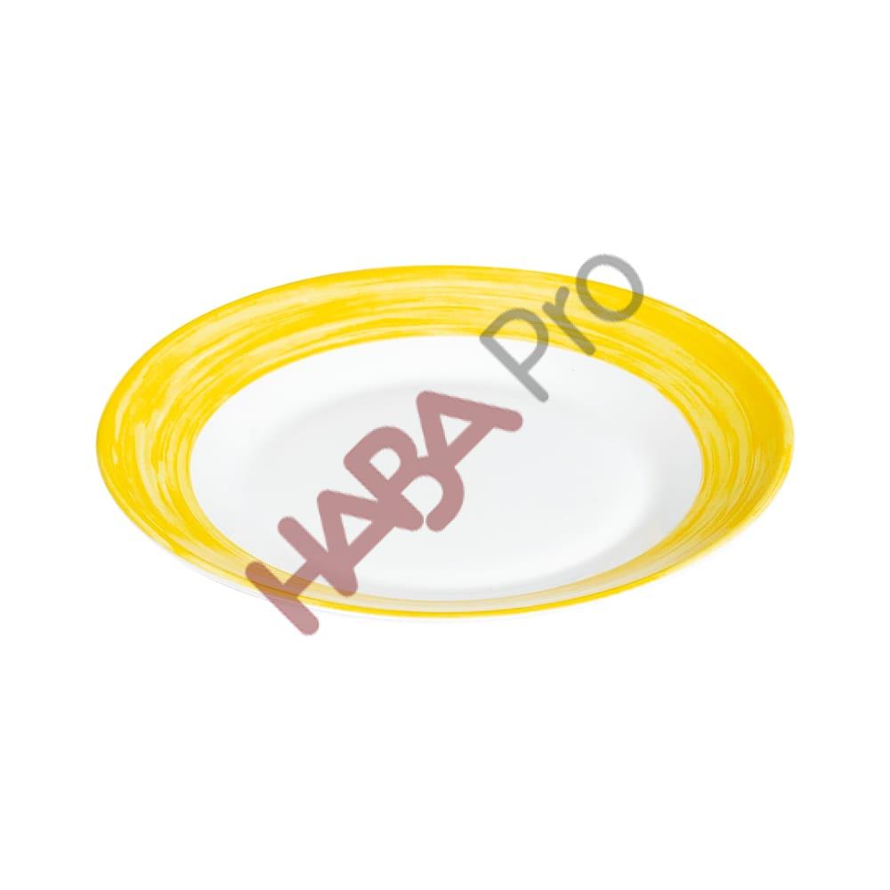 1095861-Dessertteller-Brush-yellow-6Stueck-F-03.png Talerzyki deserowe dla dzieci, 6 sztuk, żółte