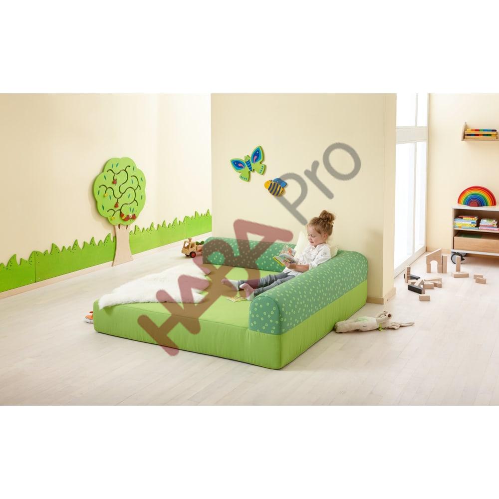 Mata do leżenia z oparciem Kwadrat 135x135 cm