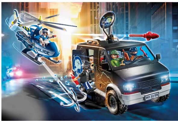 PLAYMOBIL® City Action policyjny helikopter - pościg