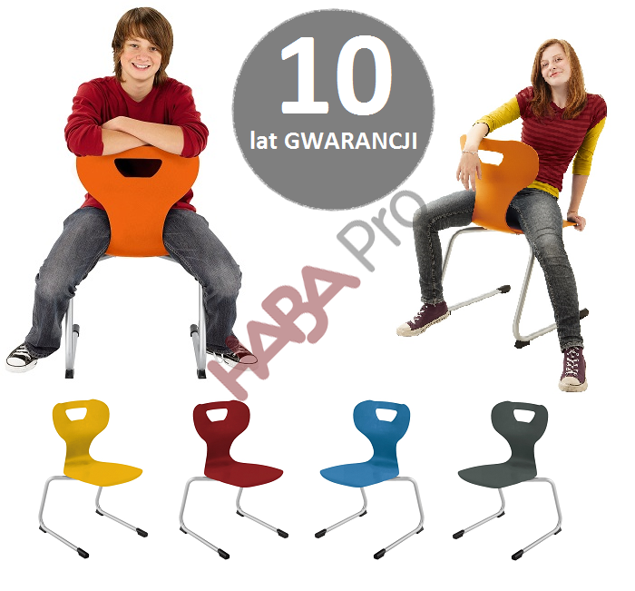 Krzesło szkolne solit:sit C wys.43 cm roz. 5