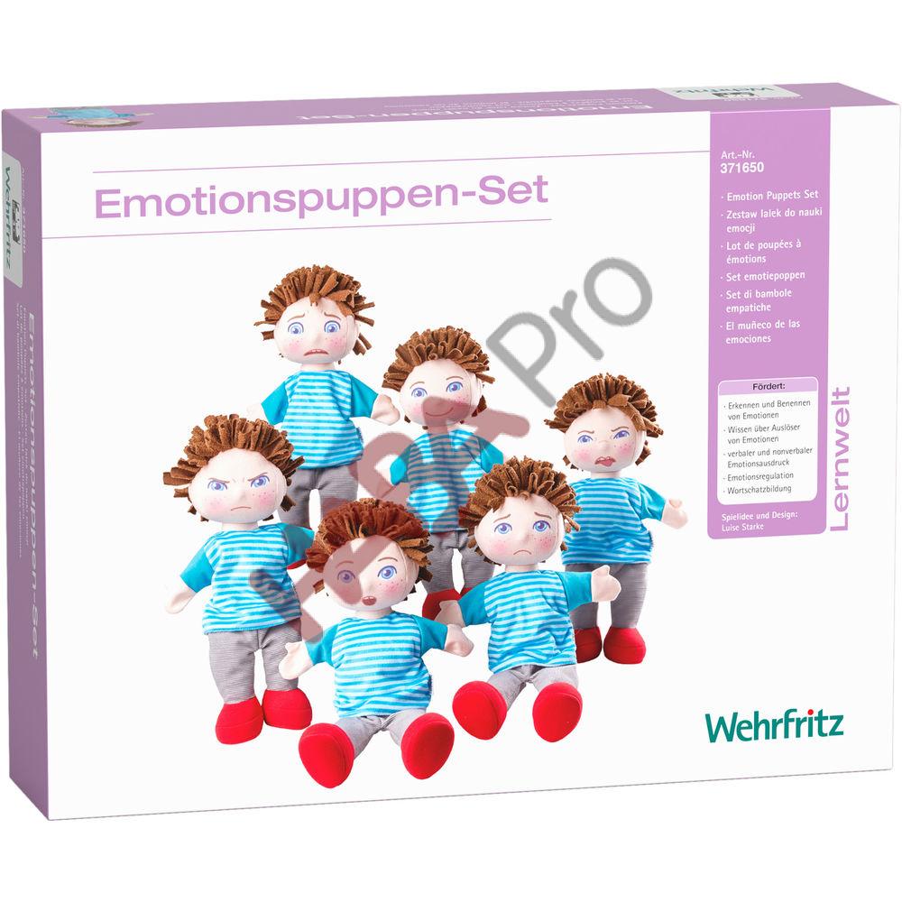 lalki1 Zestaw lalek do nauki emocji, 6 sztuk