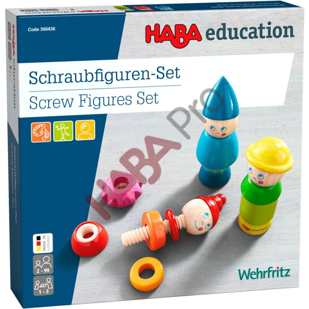 Zestaw śrubowych figurek