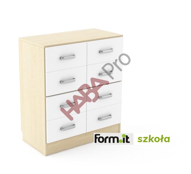 Szafka wys. 92 cm, 8 x szuflady