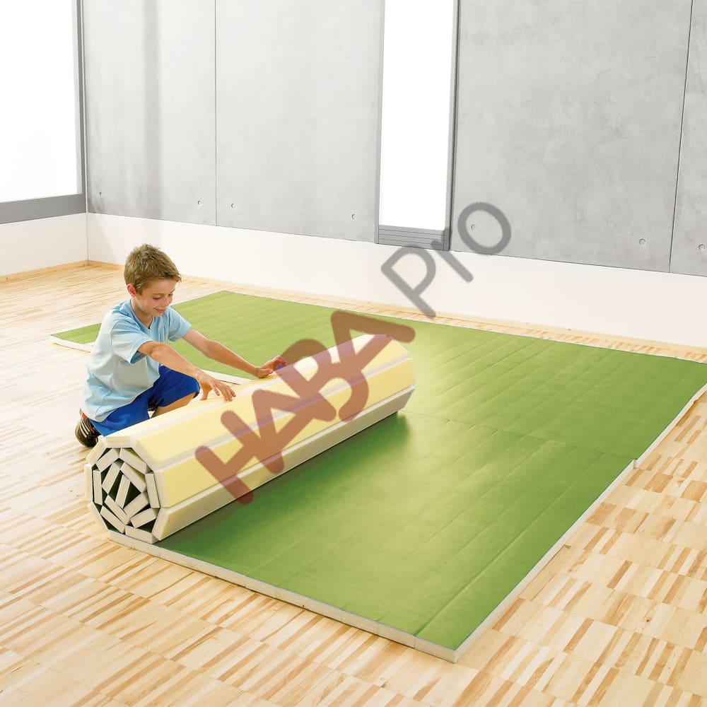 Zwijany materac 150 x 450 cm, zielony