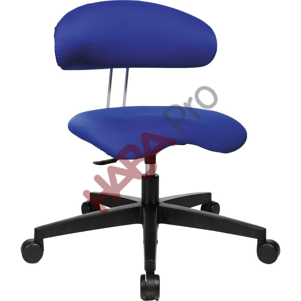 Ergonomiczny fotel dla wychowawców, wys. 34 - 47 cm, tkanina