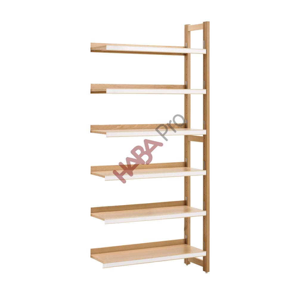 Regał biblioteczny z 1 ramą, wys. 200,4 cm