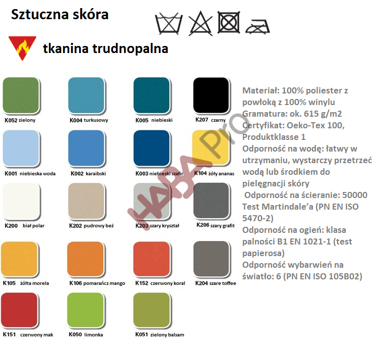 Sofa szkolna"Rebello" - ekoskóra