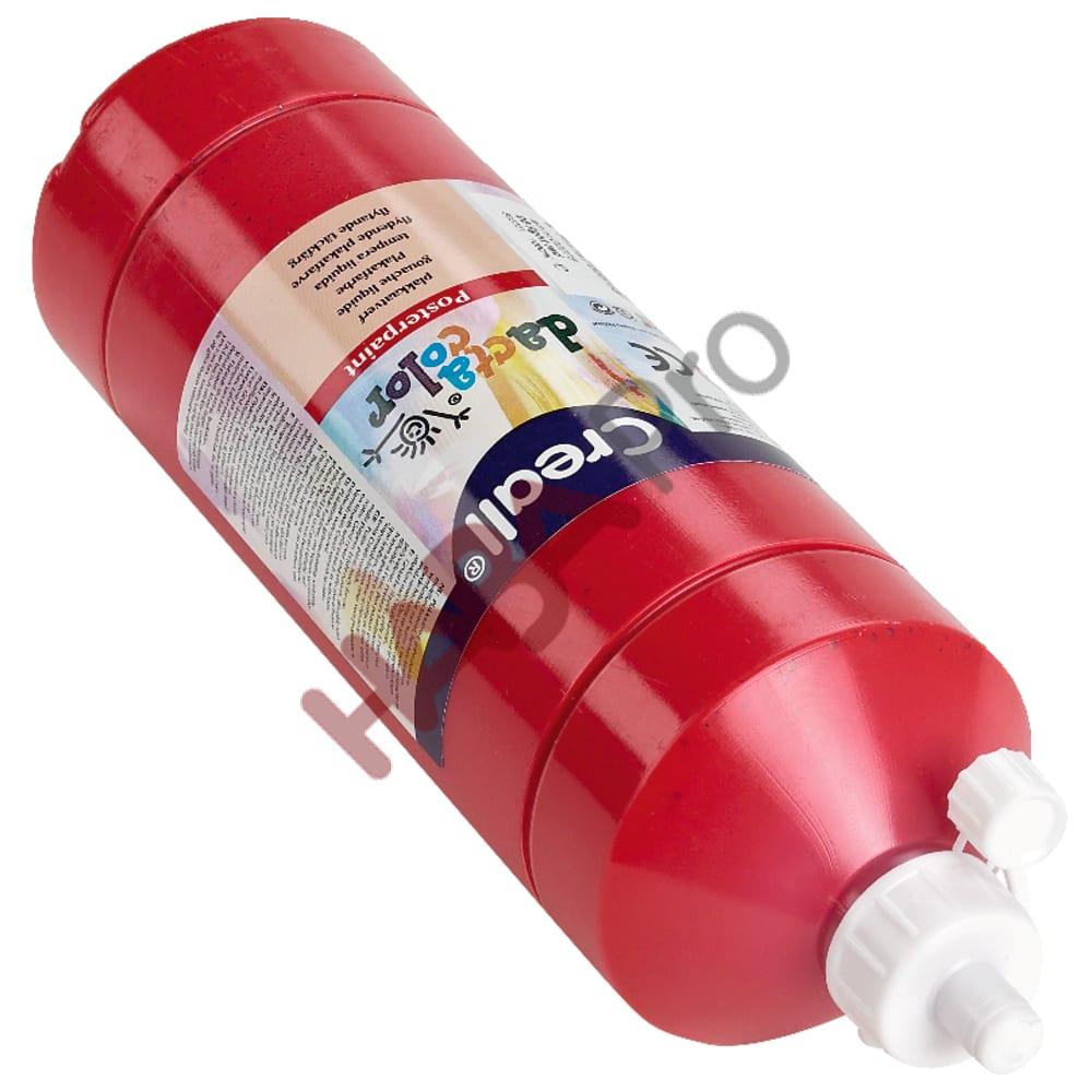 dacta color – Farby plakatowe na bazie wody, zestaw 8 x 1.000 ml
