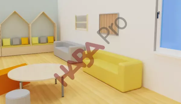 Sofa 2-osobowa - ekoskóra