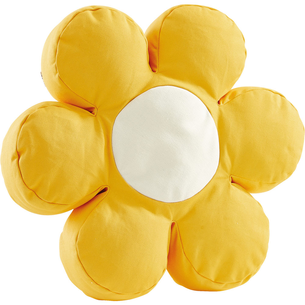 Poduszka " Kwiat" - żółta