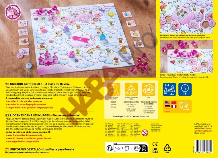 haba-przyjecie-dla-rozalki-03 Gra HABA Jednorożce Blask Szczęścia – Przyjęcie dla Rozalki