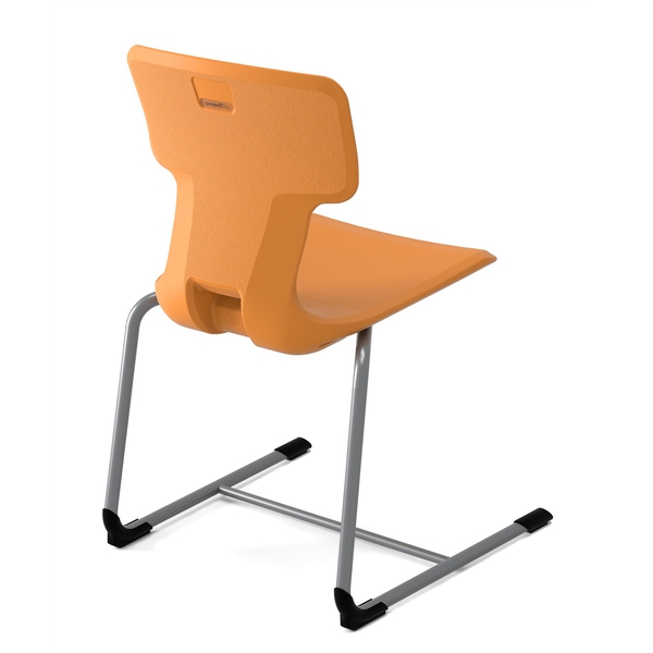 Krzesło szkolne KIBOO wys. 43 cm, z poduszką powietrzną, na płozach