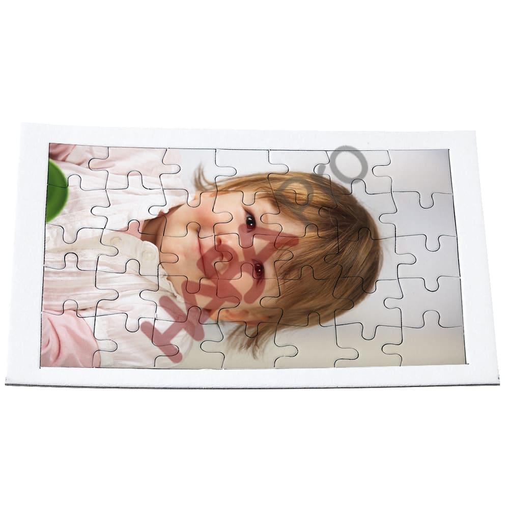 Gładkie puzzle24 x 16 cm, 12 kompletów