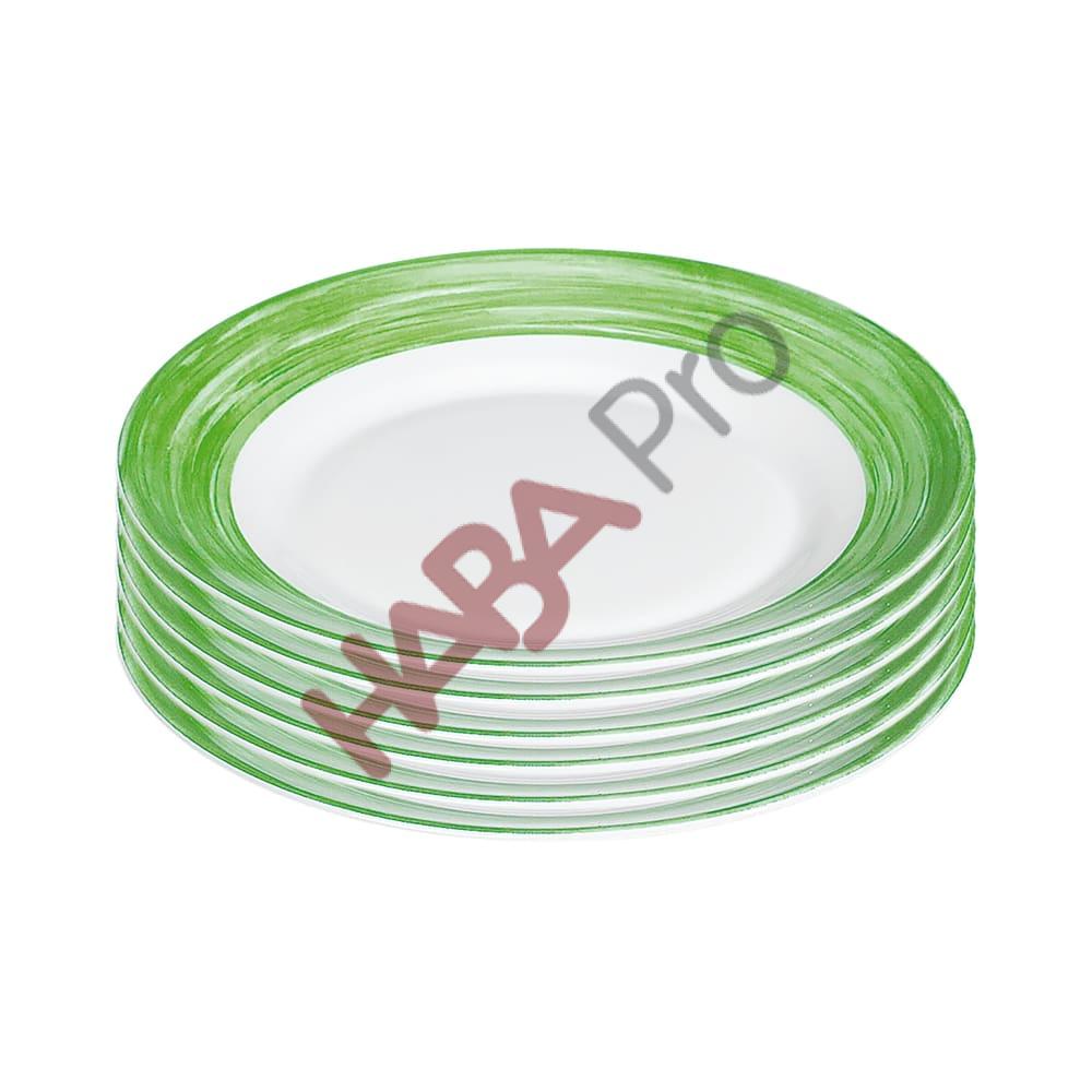1095860-Dessertteller-Brush-green-6Stueck-F-02.png Talerzyki deserowe dla dzieci, 6 sztuk, zielone