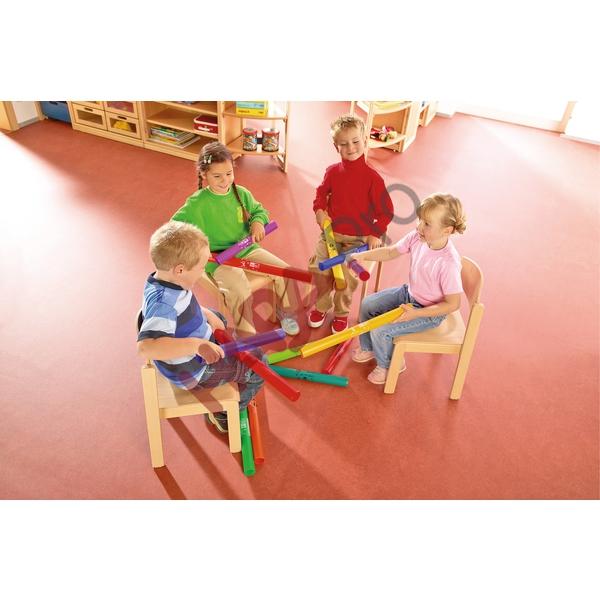 Boomwhackers, zestaw diatoniczny, 8 sztuk