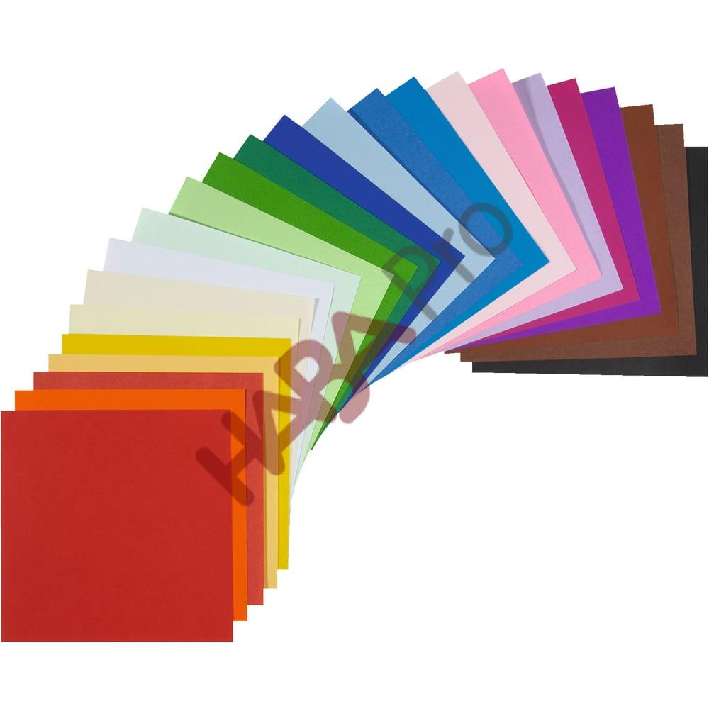 Kwadraty z kolorowego papieru do składania 7,5 x 7,5 cm, 500 sztuk