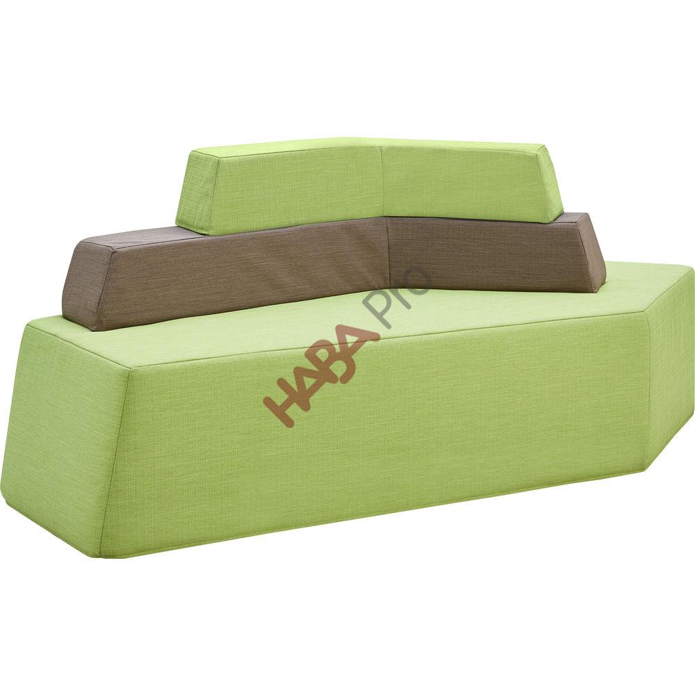 Sofa przedszkolna PREMIUM, Made in Germany, ekoskóra