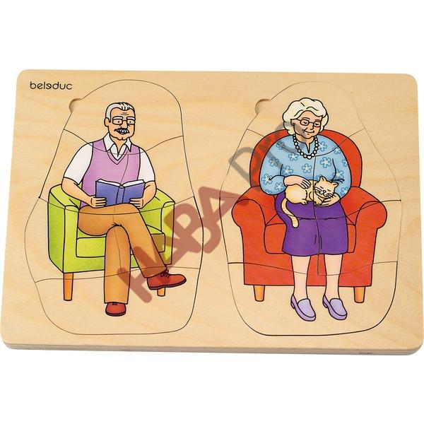 Puzzle warstwowe Pokolenia"", 40 części"