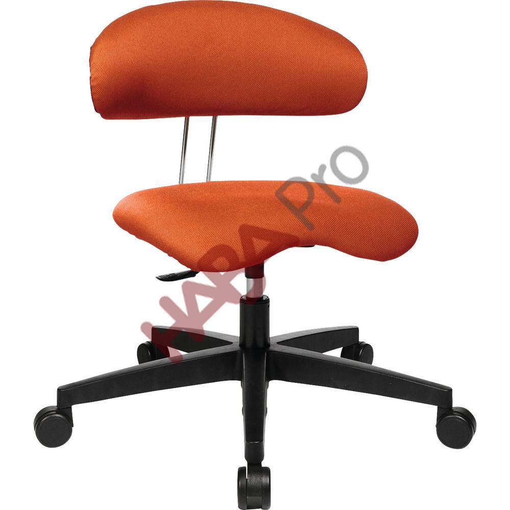 Ergonomiczny fotel dla wychowawców, wys. 34 - 47 cm, tkanina