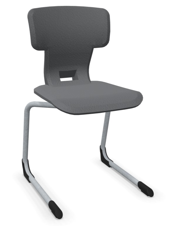 Krzesło szkolne KIBOO wys. 35 cm, z poduszką powietrzną, na płozach