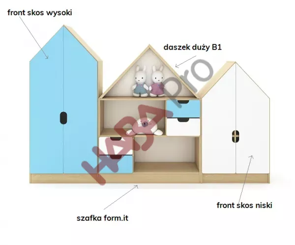 Front Skos wysoki